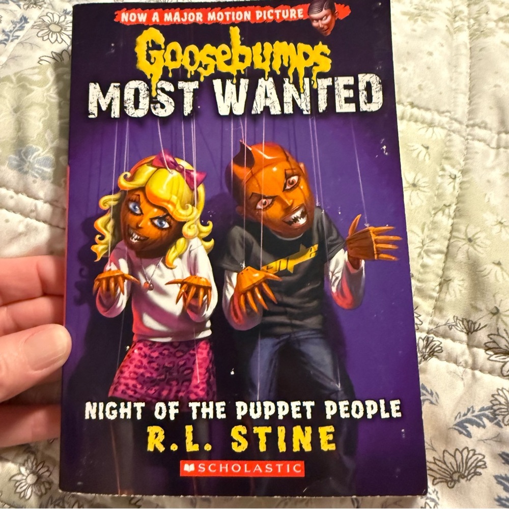 Goosebumps Most Wanted: Night of the Puppet People by R.L. Stine Children’s Book